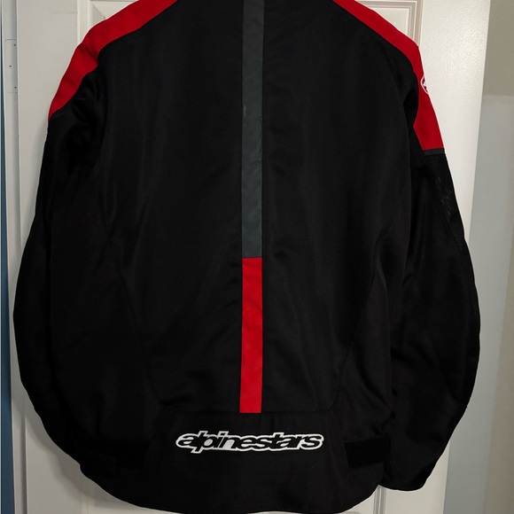 Alpinestars Red and Black Riding Jacket - Picture 2 of 6